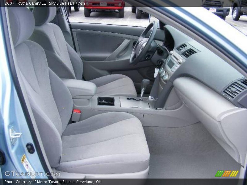 Sky Blue Pearl / Ash 2007 Toyota Camry LE