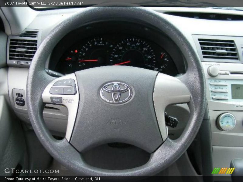 Sky Blue Pearl / Ash 2007 Toyota Camry LE