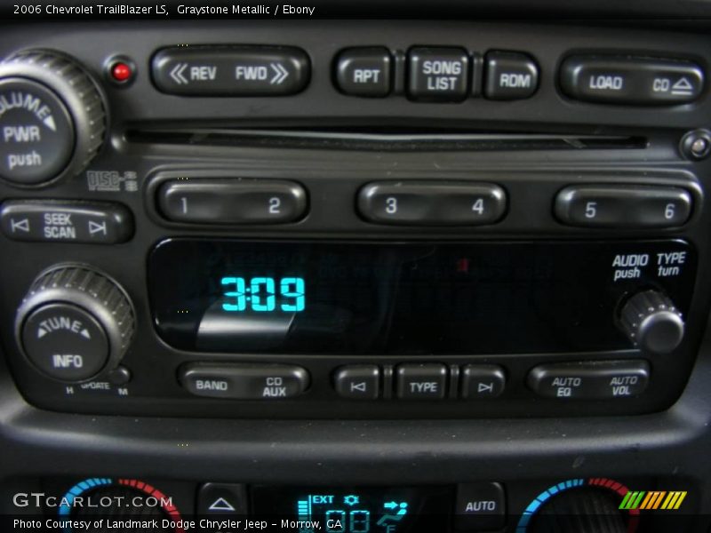 Graystone Metallic / Ebony 2006 Chevrolet TrailBlazer LS