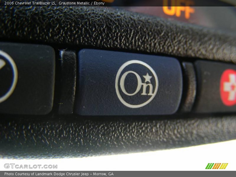 Graystone Metallic / Ebony 2006 Chevrolet TrailBlazer LS