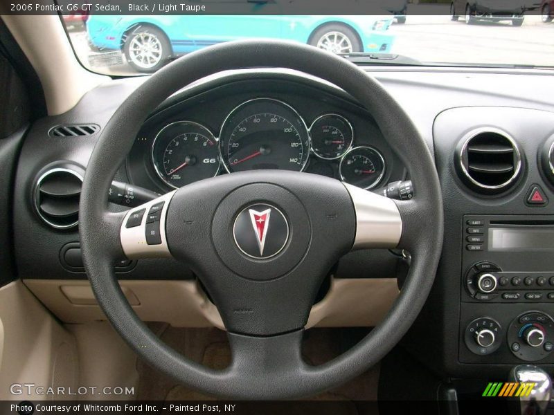 Black / Light Taupe 2006 Pontiac G6 GT Sedan