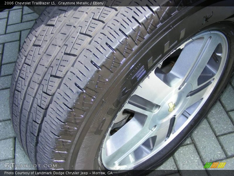 Graystone Metallic / Ebony 2006 Chevrolet TrailBlazer LS