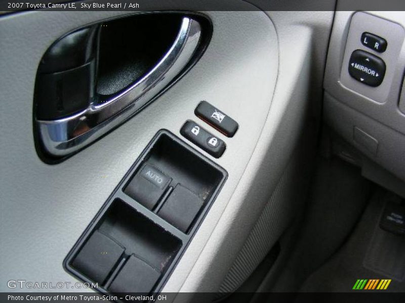 Sky Blue Pearl / Ash 2007 Toyota Camry LE