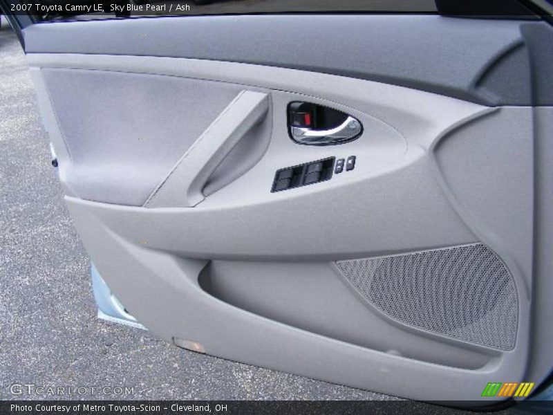 Sky Blue Pearl / Ash 2007 Toyota Camry LE