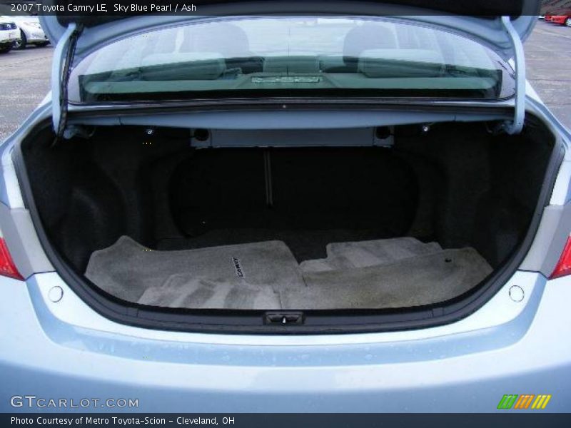 Sky Blue Pearl / Ash 2007 Toyota Camry LE