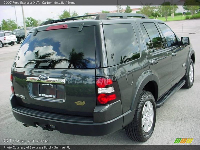 Carbon Metallic / Stone 2007 Ford Explorer XLT