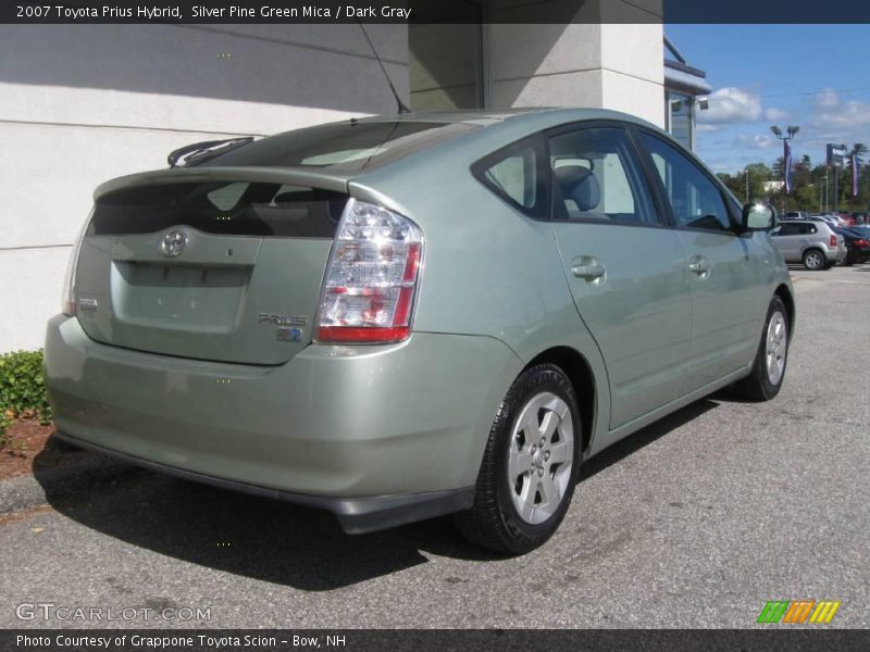Silver Pine Green Mica / Dark Gray 2007 Toyota Prius Hybrid