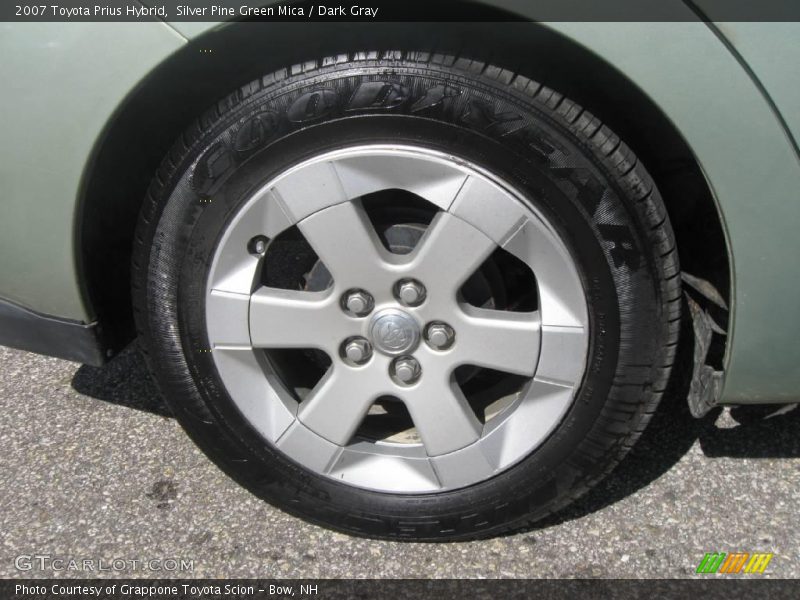 Silver Pine Green Mica / Dark Gray 2007 Toyota Prius Hybrid