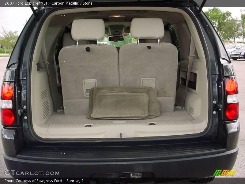 Carbon Metallic / Stone 2007 Ford Explorer XLT