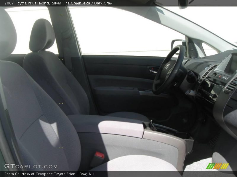 Silver Pine Green Mica / Dark Gray 2007 Toyota Prius Hybrid