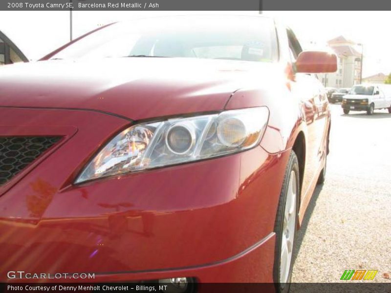 Barcelona Red Metallic / Ash 2008 Toyota Camry SE