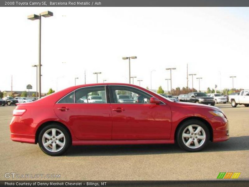 Barcelona Red Metallic / Ash 2008 Toyota Camry SE