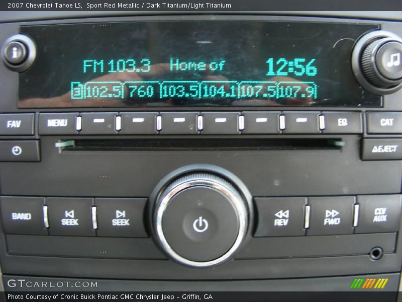 Sport Red Metallic / Dark Titanium/Light Titanium 2007 Chevrolet Tahoe LS