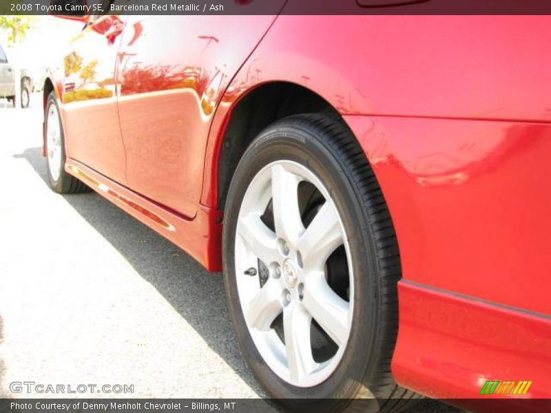 Barcelona Red Metallic / Ash 2008 Toyota Camry SE