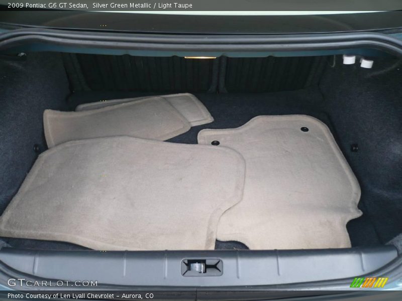 Silver Green Metallic / Light Taupe 2009 Pontiac G6 GT Sedan
