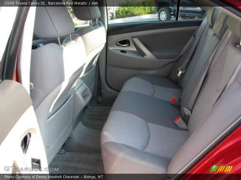 Barcelona Red Metallic / Ash 2008 Toyota Camry SE