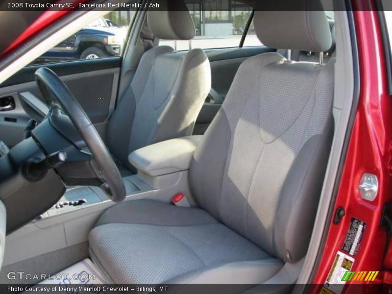 Barcelona Red Metallic / Ash 2008 Toyota Camry SE