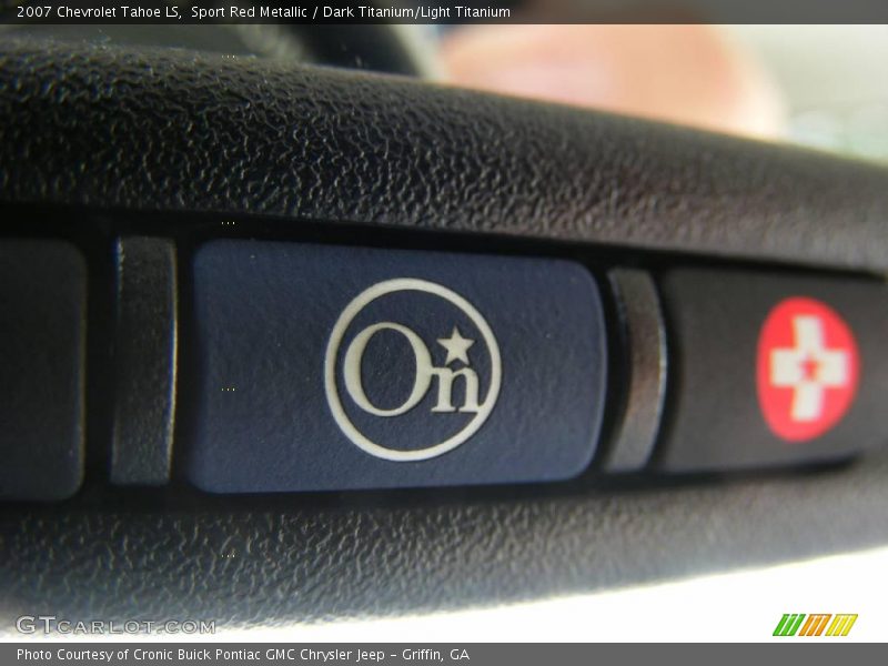 Sport Red Metallic / Dark Titanium/Light Titanium 2007 Chevrolet Tahoe LS