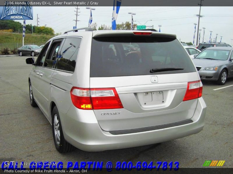 Silver Pearl Metallic / Gray 2006 Honda Odyssey EX-L