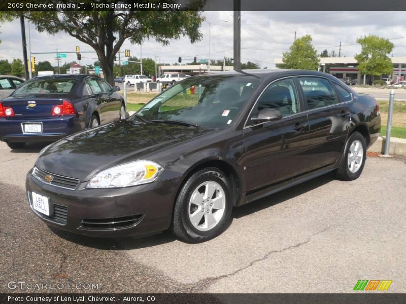 Mocha Bronze Metallic / Ebony 2009 Chevrolet Impala LT
