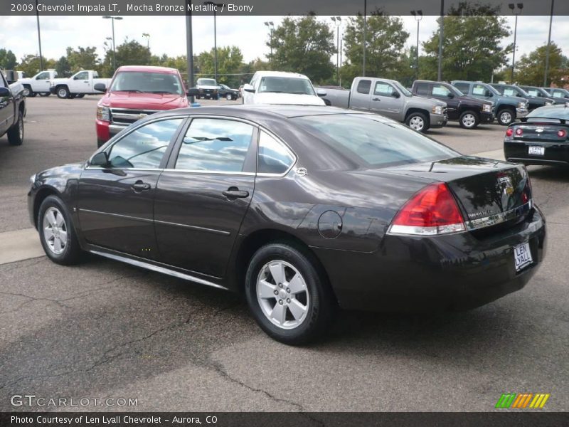 Mocha Bronze Metallic / Ebony 2009 Chevrolet Impala LT