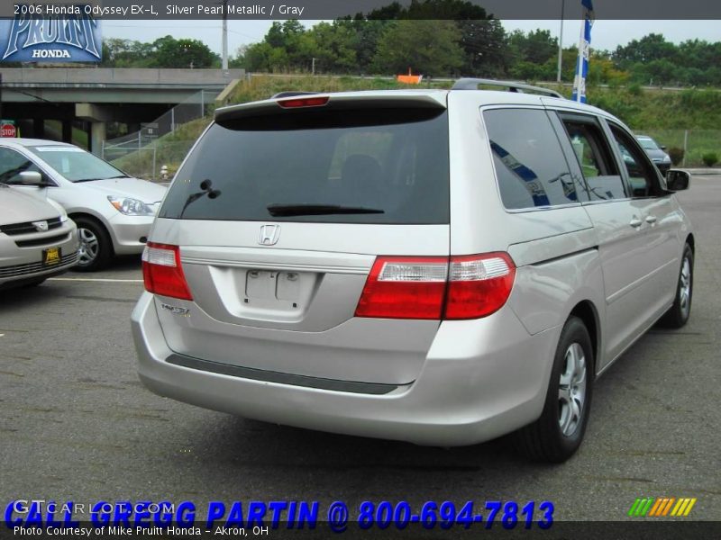 Silver Pearl Metallic / Gray 2006 Honda Odyssey EX-L