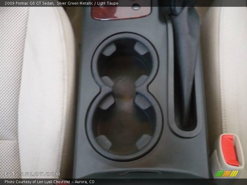 Silver Green Metallic / Light Taupe 2009 Pontiac G6 GT Sedan