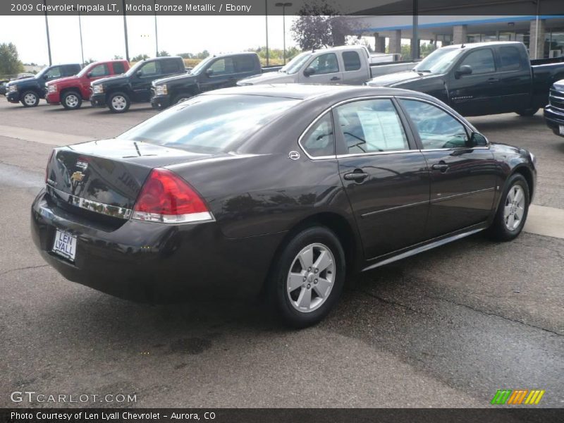 Mocha Bronze Metallic / Ebony 2009 Chevrolet Impala LT