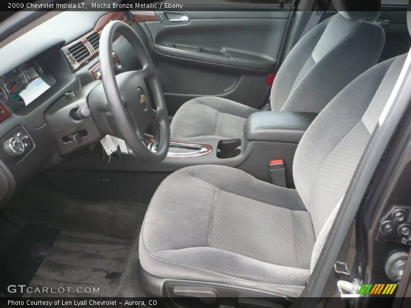 Mocha Bronze Metallic / Ebony 2009 Chevrolet Impala LT
