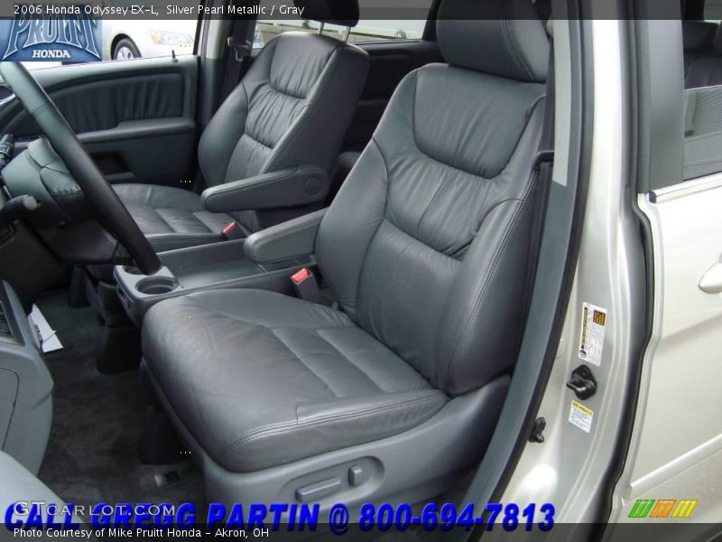 Silver Pearl Metallic / Gray 2006 Honda Odyssey EX-L