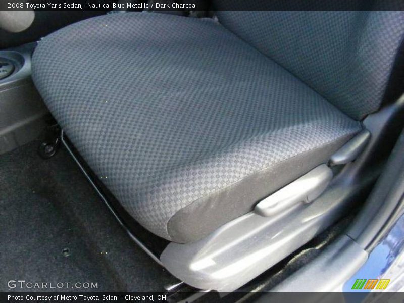 Nautical Blue Metallic / Dark Charcoal 2008 Toyota Yaris Sedan