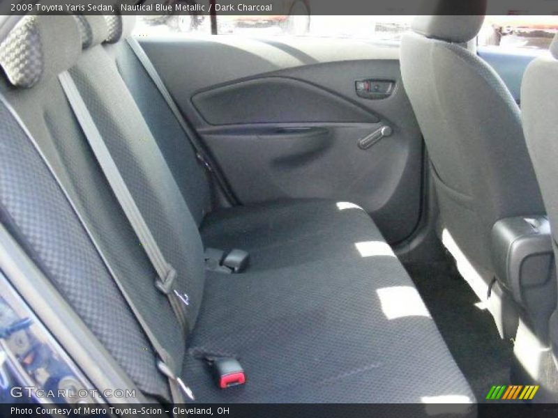 Nautical Blue Metallic / Dark Charcoal 2008 Toyota Yaris Sedan