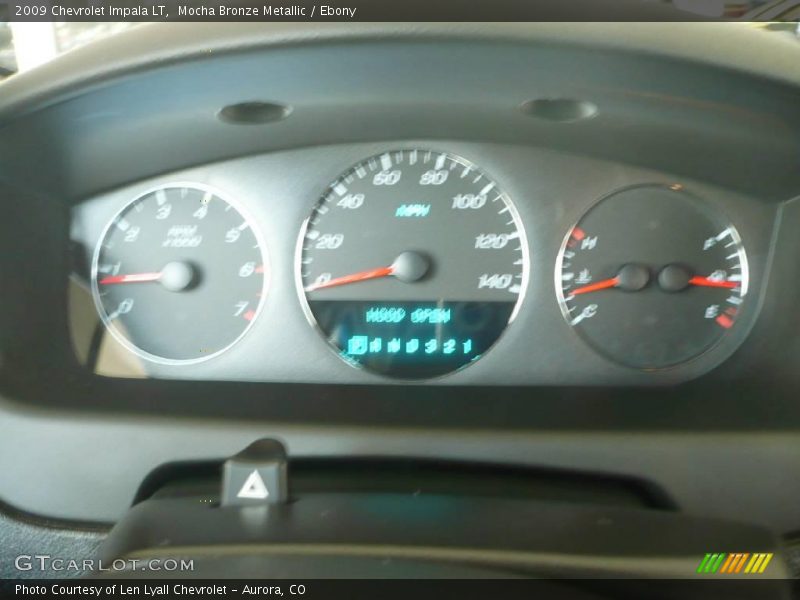 Mocha Bronze Metallic / Ebony 2009 Chevrolet Impala LT