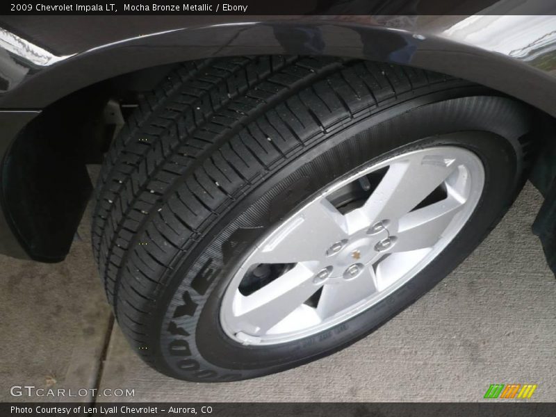 Mocha Bronze Metallic / Ebony 2009 Chevrolet Impala LT