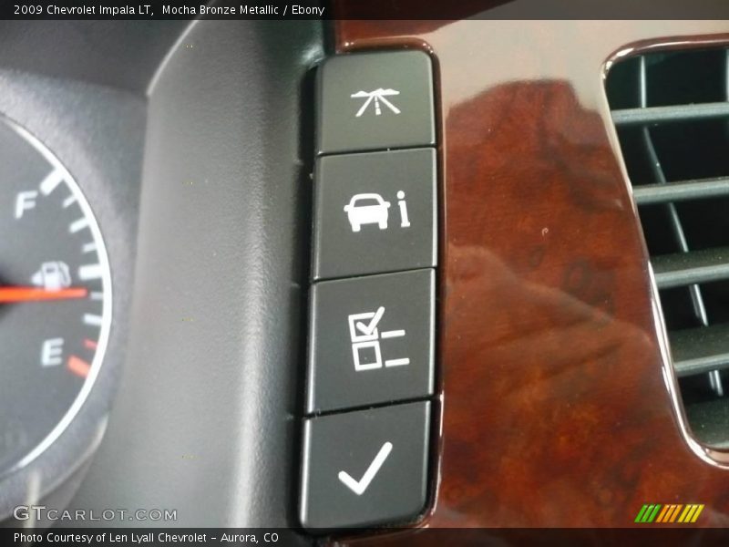 Mocha Bronze Metallic / Ebony 2009 Chevrolet Impala LT