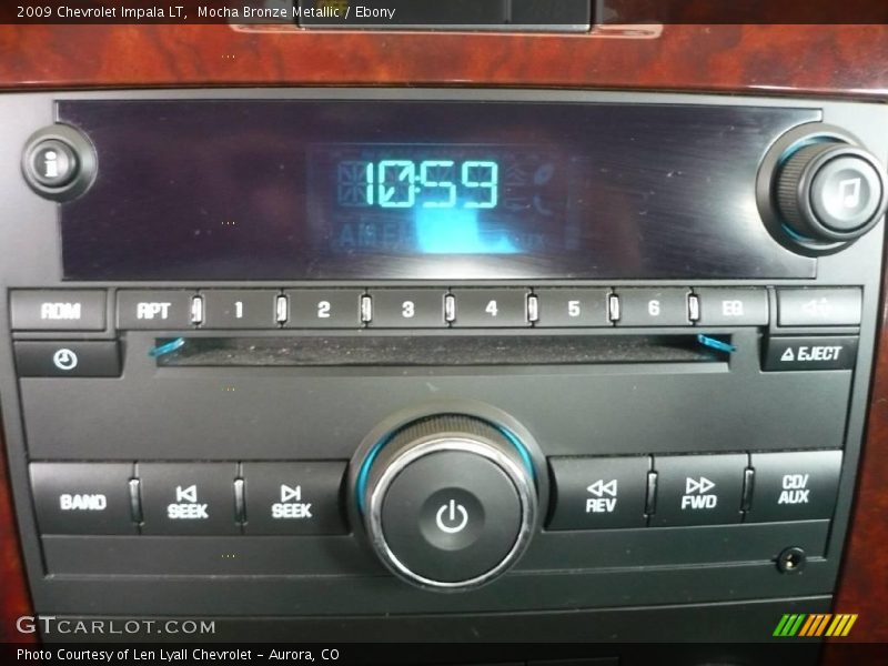 Mocha Bronze Metallic / Ebony 2009 Chevrolet Impala LT