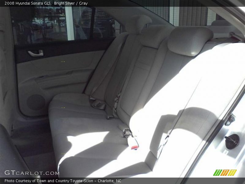 Bright Silver / Gray 2008 Hyundai Sonata GLS