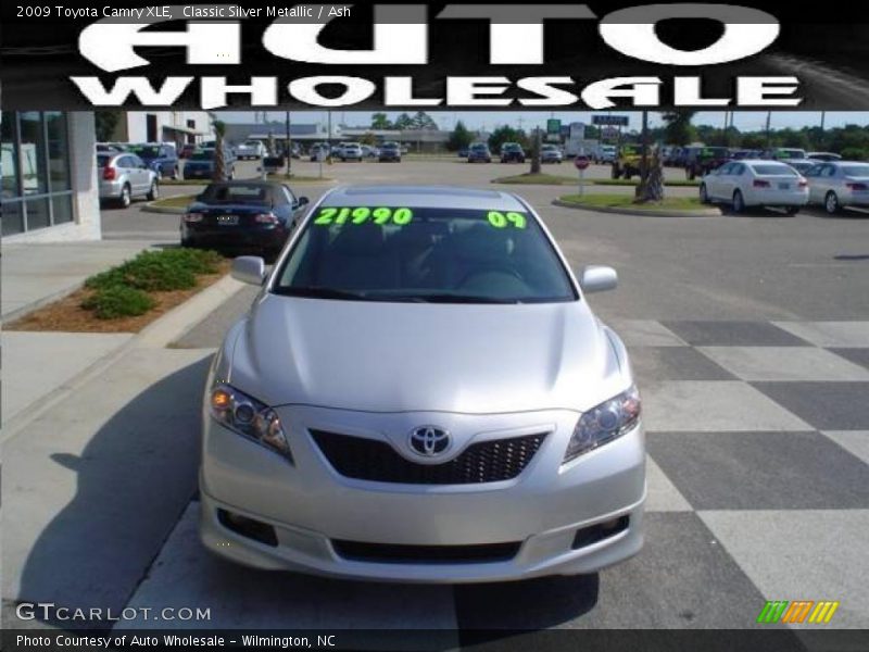 Classic Silver Metallic / Ash 2009 Toyota Camry XLE