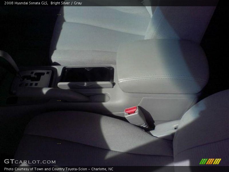 Bright Silver / Gray 2008 Hyundai Sonata GLS