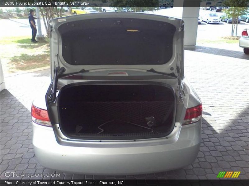 Bright Silver / Gray 2008 Hyundai Sonata GLS