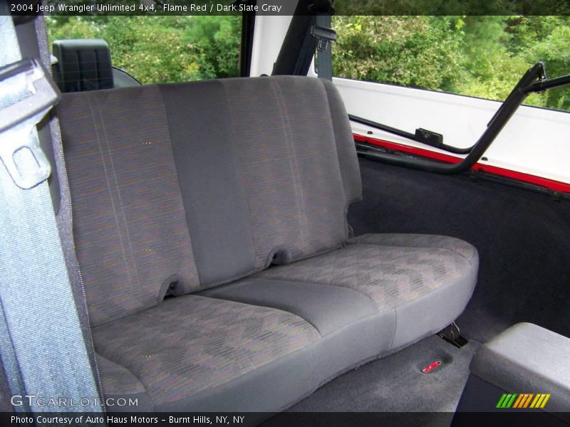 Flame Red / Dark Slate Gray 2004 Jeep Wrangler Unlimited 4x4