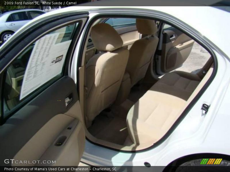 White Suede / Camel 2009 Ford Fusion SE