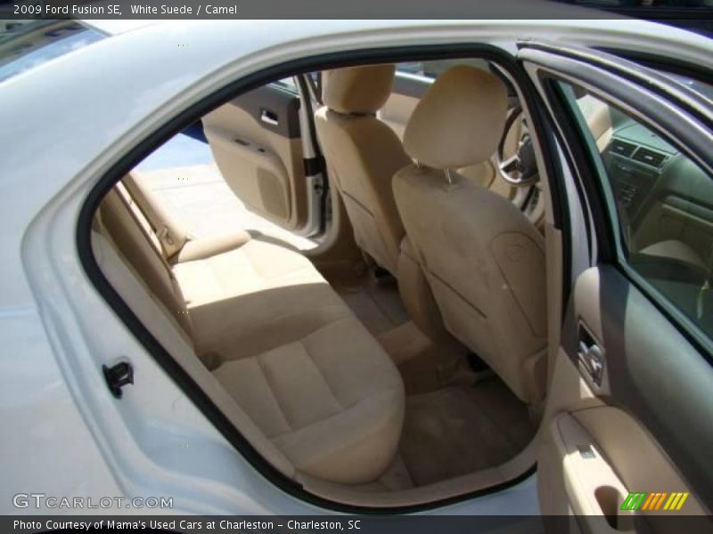White Suede / Camel 2009 Ford Fusion SE