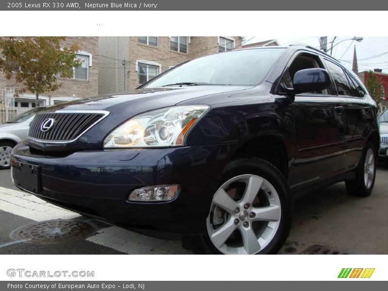 Neptune Blue Mica / Ivory 2005 Lexus RX 330 AWD
