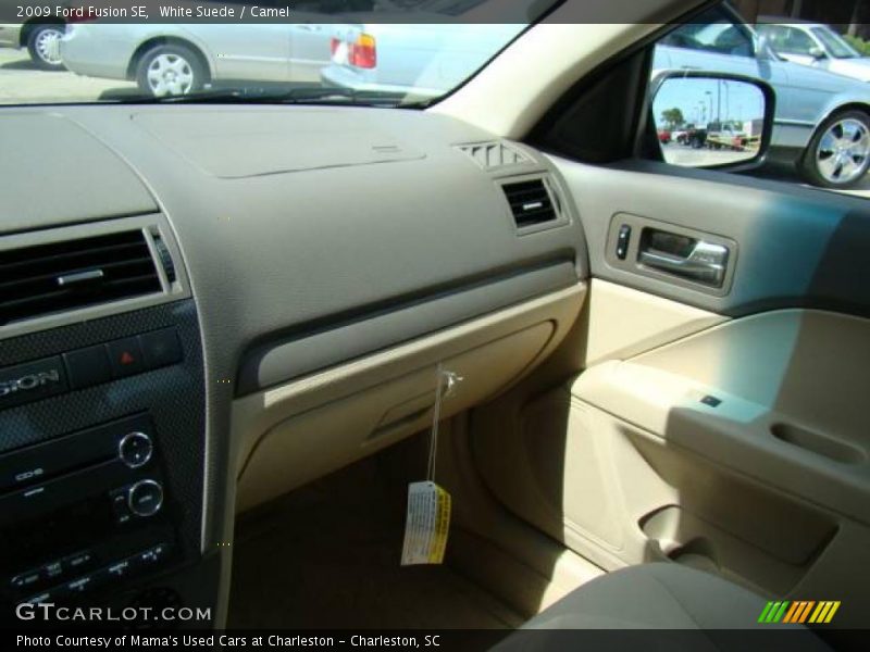 White Suede / Camel 2009 Ford Fusion SE
