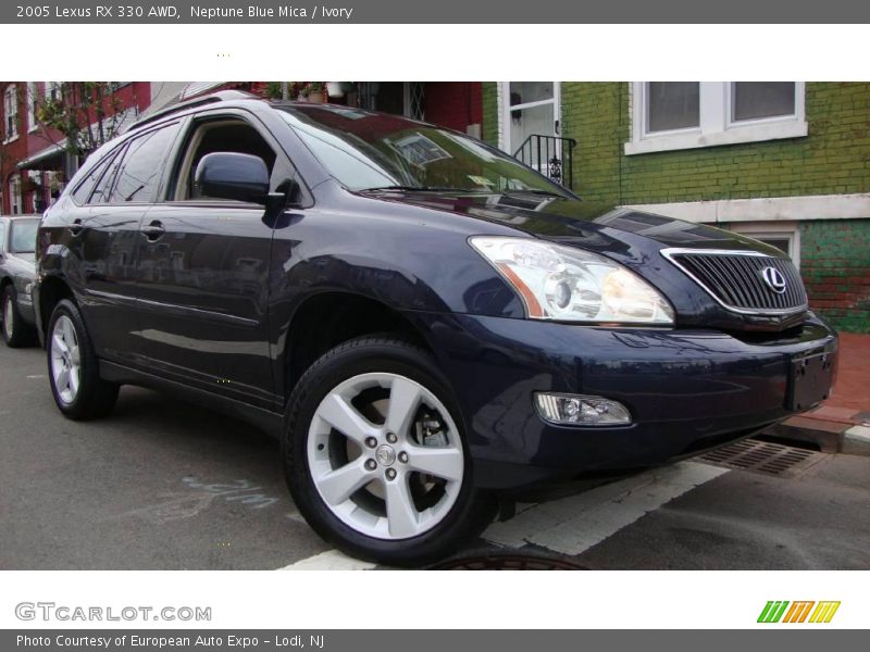 Neptune Blue Mica / Ivory 2005 Lexus RX 330 AWD