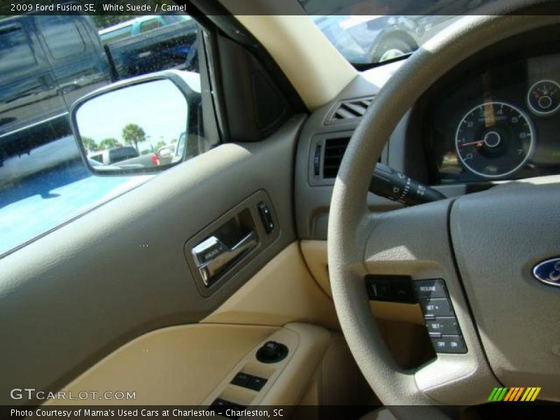 White Suede / Camel 2009 Ford Fusion SE