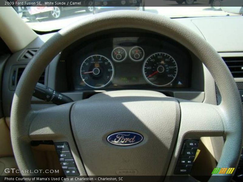 White Suede / Camel 2009 Ford Fusion SE