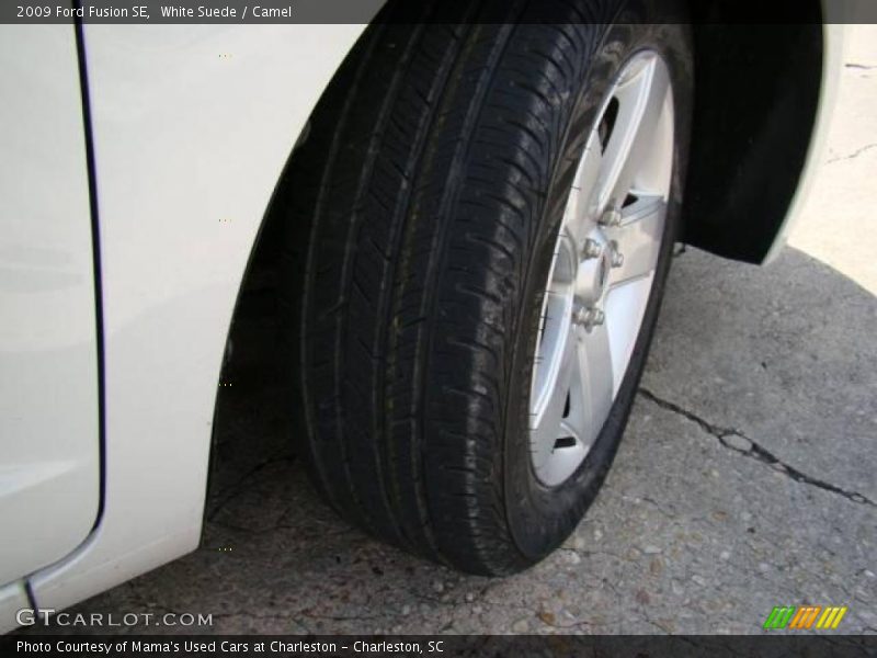 White Suede / Camel 2009 Ford Fusion SE