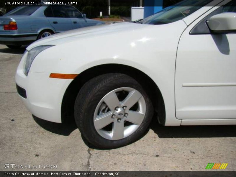 White Suede / Camel 2009 Ford Fusion SE